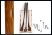 World Rhythm Percussion MDI012 PVC Didgeridoo